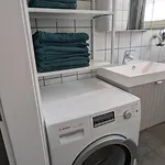 דירה Moderne Wohnung, 6 Gaeste, Tischfussball, Balkon האגן