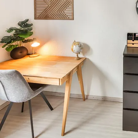 Apartmán Moderne Wohnung, 6 Gaeste, Tischfussball, Balkon