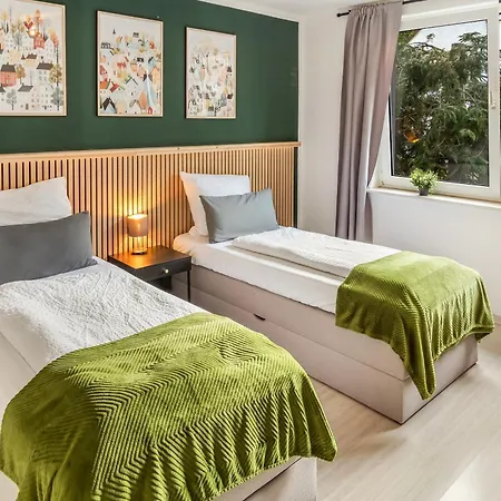 Apartmán Moderne Wohnung, 6 Gaeste, Tischfussball, Balkon *